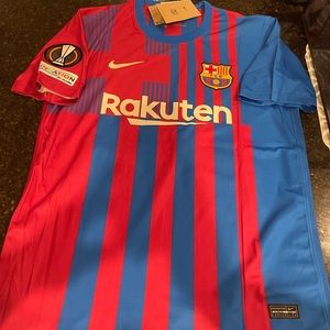 FC Barcelona Gavi home soccer jersey